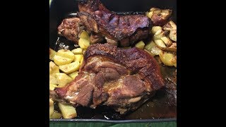 maialino al forno con patate [upl. by Erdnoid]