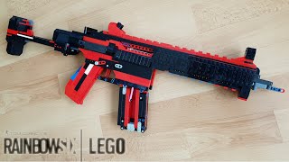 LEGO Working HK416C  Rainbow Six Siege [upl. by Lette]