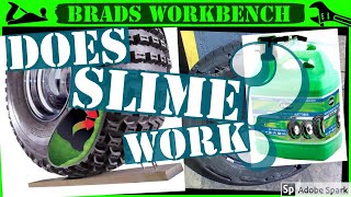 Does Slime REALLY Work  SLIME Tire Sealant REVIEW amp HOW TO [upl. by Marline]