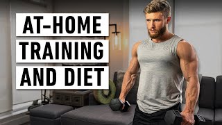 How To Build Muscle At Home ScienceBased Workouts No Equipment Needed [upl. by Frasch100]