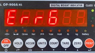 OP 900 Err6  Calibration [upl. by Joellen878]