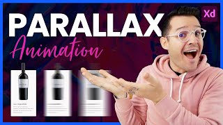 Parallax Animation in Adobe XD [upl. by Hilary]