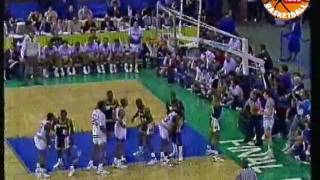 1989 NCAA Basketball Championship Seton Hall v Michigan Second Half [upl. by Eidassac]