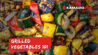 Grilled Vegetables 101  Chef Eric Recipe [upl. by Llerehs]