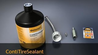 Howtouse ContiTireSealant  Tire Sealant Kit [upl. by Neeluj]