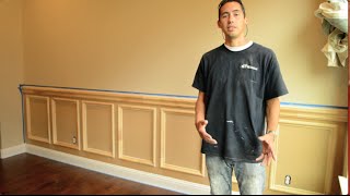 Recessed Panel Wainscoting Installation  How to Install [upl. by Suivatco863]