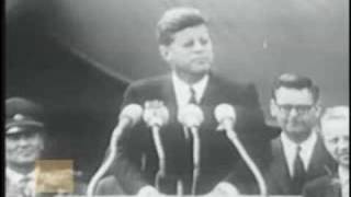 John F Kennedy  quotIch Bin Ein Berlinerquot Speech [upl. by Marys]