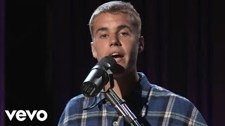 Justin Bieber  Cold Water in the Live Lounge [upl. by Prager545]