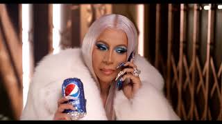 Its a Cardi Christmas Cardi B Pepsi Commercial 2019 [upl. by Gleich560]