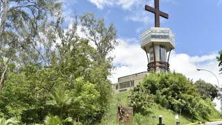 MORRO DO CRUZEIRO APARECIDASP  LINDAS ESCULTURAS [upl. by Yessydo439]