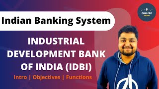 Industrial Development Bank of India IDBI  Indian Banking System  BBABCom [upl. by Ecargyram]