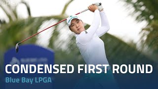 Condensed First Round  2024 Blue Bay LPGA [upl. by Danni]