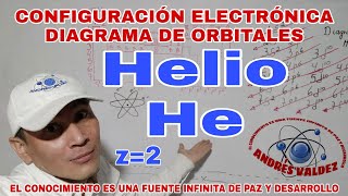 DISTRIBUCIÓN ELECTRÓNICA DEL HELIO [upl. by Airbmac]