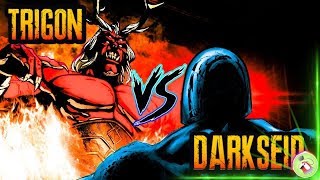 Darkseid vs Trigon  Who would win [upl. by Rodoeht]