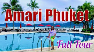 Amari Phuket Luxury Resort in Patong Beach Area Ocean View Room Breakfast Indian Vegetarian [upl. by Moise]