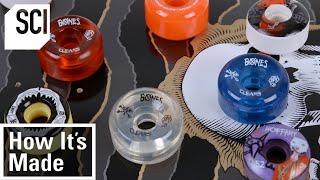 How Its Made Skateboard Wheels [upl. by Nahtan935]