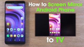 How to Mirror Android Phone to TV [upl. by Emiolhs]