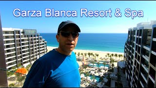 Garza Blanca Resort and Spa Los Cabos Tour [upl. by Eveam435]