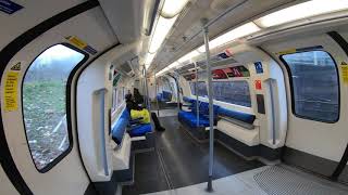 Full Line Journey  Jubilee Line  Stanmore to Stratford [upl. by Aicirtac]