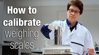 How to calibrate weighing scales [upl. by Publus]