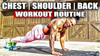 30 MINUTE UPPER BODY WORKOUTNO EQUIPMENT [upl. by Scully513]