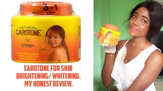 Carotone Cream for body Lightening Brightening whitening My Honest review [upl. by Wescott546]