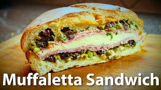 Easy Muffaletta Sandwich Recipe [upl. by Aicenert300]