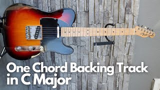 Single Chord Backing Track in C Major [upl. by Hilda580]