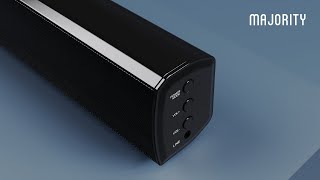 Majority  Bowfell Compact 21 TV amp Computer Soundbar [upl. by Brandais]