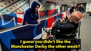 Jack Grealish makes Manchester United fan’s day with heartwarming conversation with UCFB student [upl. by Ahtar920]