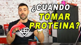 ➤ ¿CUANDO tomar PROTEÍNA  TRUCOS ✅ [upl. by Cthrine]