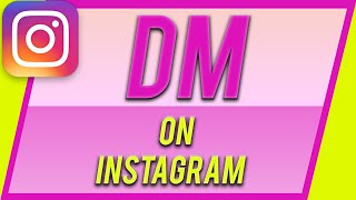 How to DM on Instagram  Instagram Direct Messages [upl. by Enaitsirhc]