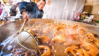 Extreme Chinese Street Food  JACUZZI CHICKEN and Market Tour in Kunming  Yunnan China Day 4 [upl. by Ennaeirb]