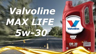 Aceite Motor Valvoline MAX Life 5w30  Review [upl. by Finbur]