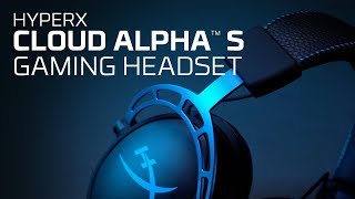 Cloud Alpha S – HyperX Gaming Headset for PC [upl. by Finnegan]