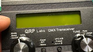 QMX  QRP Labs Transceiver [upl. by Sidell]