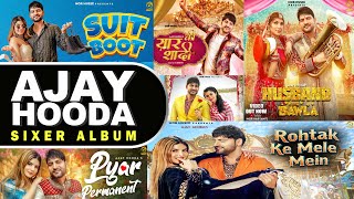 AJAY HOODA Full Sixer Album  Husband Bawla Rohtak Ke MeleSuit Boot  New Songs Album Mor Music [upl. by Omsoc418]