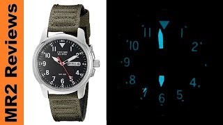 Citizen EcoDrive BM818003E Solar Powered Field Watch 10 Year Review 2018 [upl. by Tucker]