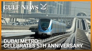 Dubai Metro celebrates 5th anniversary [upl. by Ebner40]