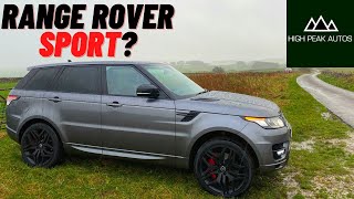 Should You Buy a RANGE ROVER SPORT Test Drive amp Review L494 30 SDV6 [upl. by Bobette]