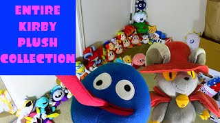 MY ENTIRE KIRBY PLUSH COLLECTION  NEW GOOEY AND DAROACH PLUSH [upl. by Edlyn]