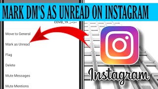 How To Mark Your Dms As Unread on Instagram Tips [upl. by Hobbs]