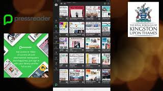 PressReader tutorial [upl. by Ferriter]