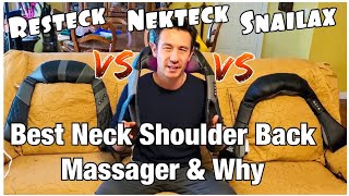 Best Neck Back amp Shoulder Massager amp Why Which One Mom amp I Recommend [upl. by Watkins]