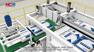 Full Automatic Packaging and stacking production line [upl. by Peadar]