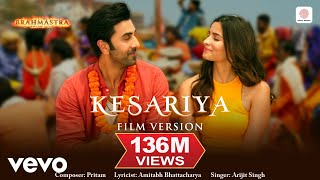 Kesariya  Film Version  Brahmāstra  Ranbir  Alia  Pritam  Arijit  Amitabh [upl. by Grote]