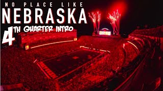 Nebraska 4th Quarter Intro  Michigan  Thunderstruck [upl. by Ahsen]