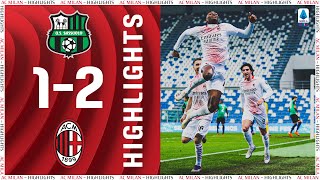 Highlights  Sassuolo 12 AC Milan  Matchday 13 Serie A TIM 202021 [upl. by Stokes]