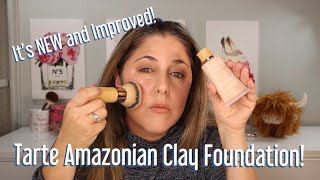 Tarte Amazonian Clay Full Coverage Foundation NEW and IMPROVED [upl. by Ecinreb937]