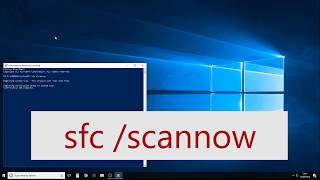 Run SFC Scan Windows 10 Powershell [upl. by Carmena]